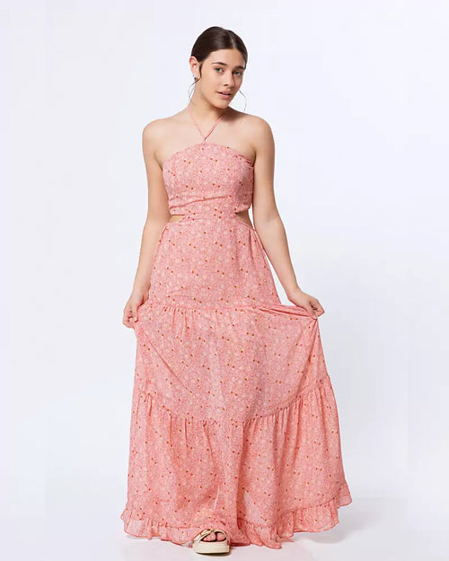 Vestido Floral Fashion Girl - referência 2926